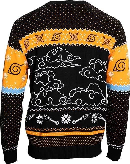 Ripple Junction Naruto Shippuden Sasuke Chibi Sweater - XS