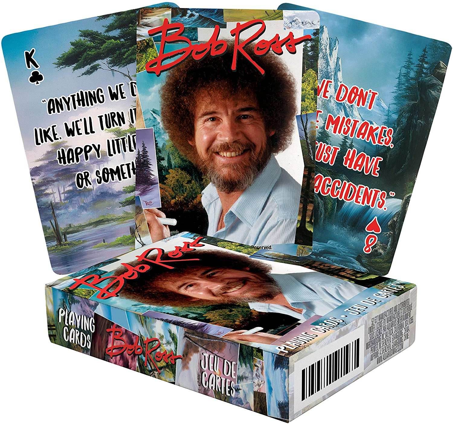 Aquarius Playing Cards: Bob Ross Quotes - 