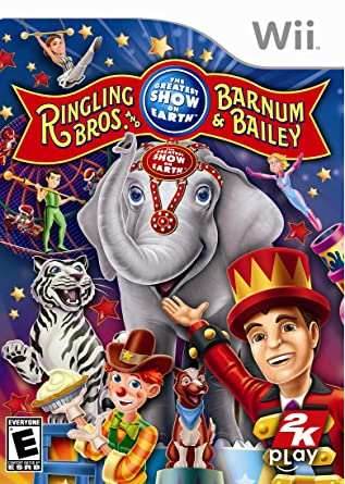 Ringling Bros. and Barnum & Bailey Circus (Wii) - Game Manual Only