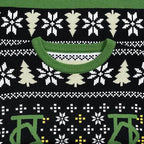 T-Rex DJ Holiday Dinosaur Sweater - XS