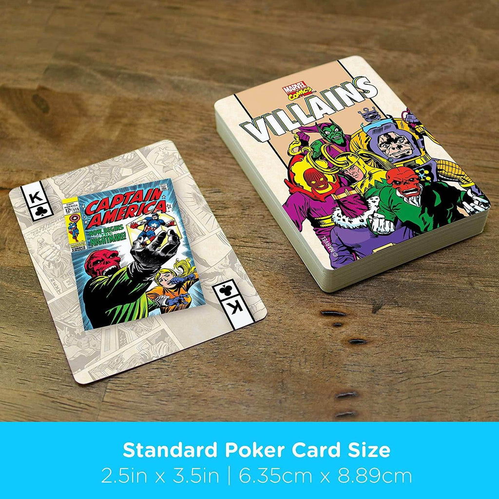 Aquarius Playing Cards: Marvel - Villians Retro - 