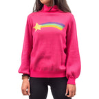 Rainbow Star Pink Pines Cartoon Sweater Halloween Costume Cosplay