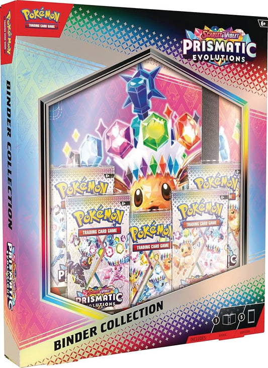 Prismatic Evolution Binder Collection | Pokemon | New