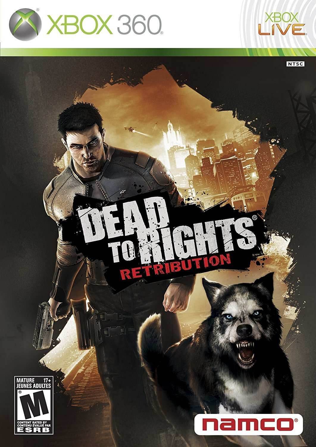 Dead to Rights: Retribution (Xbox 360) - Game Manual Only