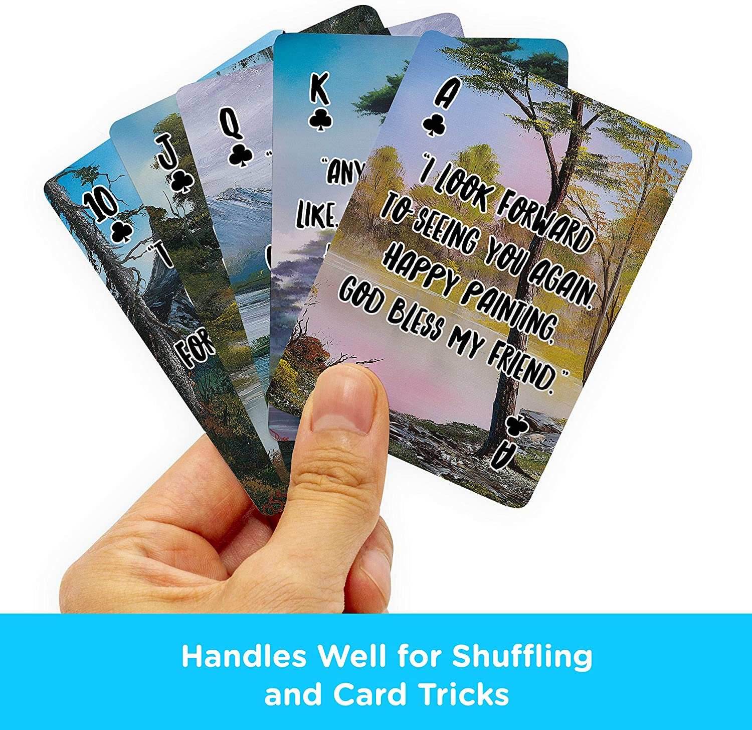 Aquarius Playing Cards: Bob Ross Quotes - 