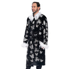 Nature Boy Flair Wrestler Deluxe Robe Halloween Costume Black