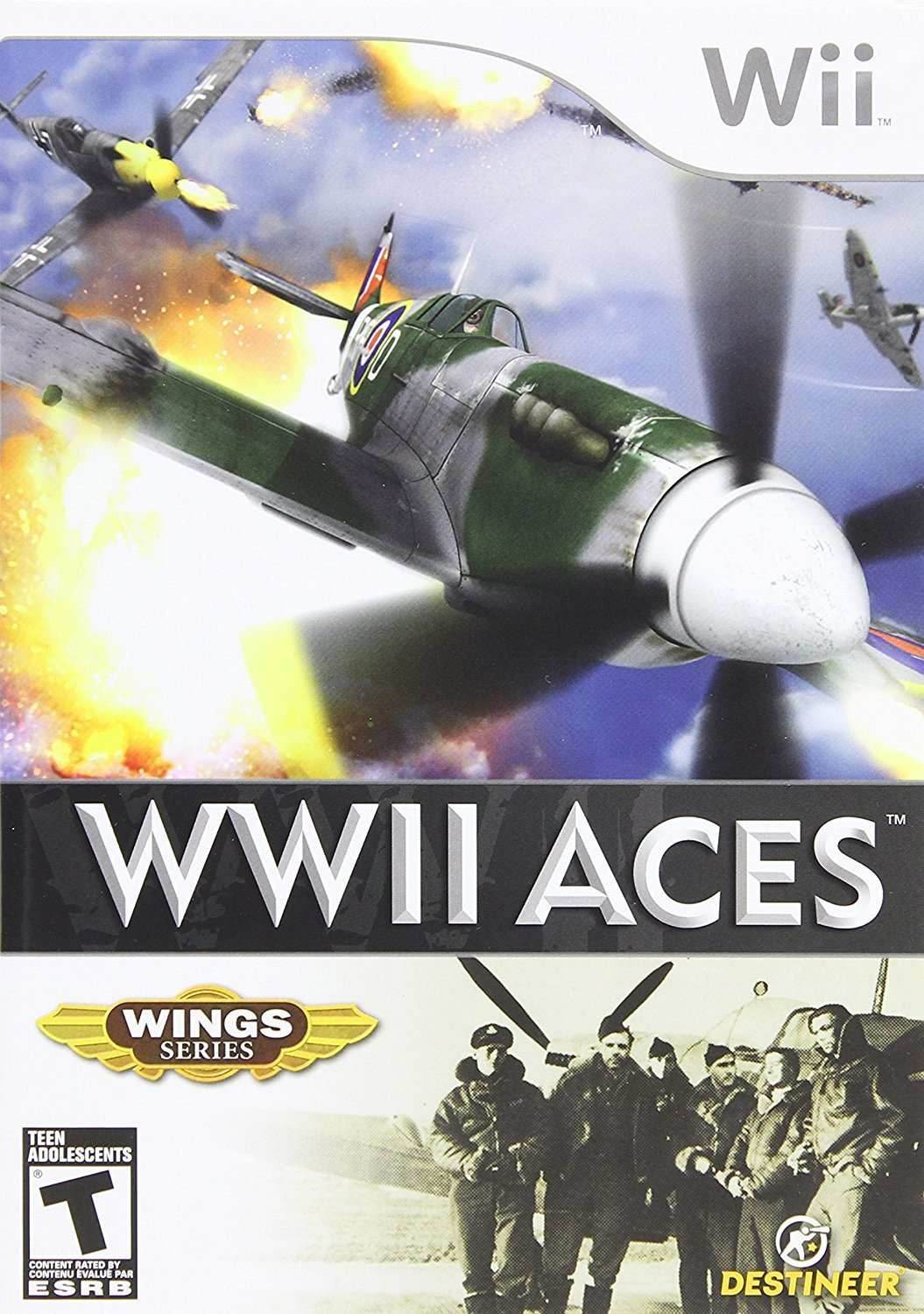 WWII Aces (Wii) - Game Manual Only