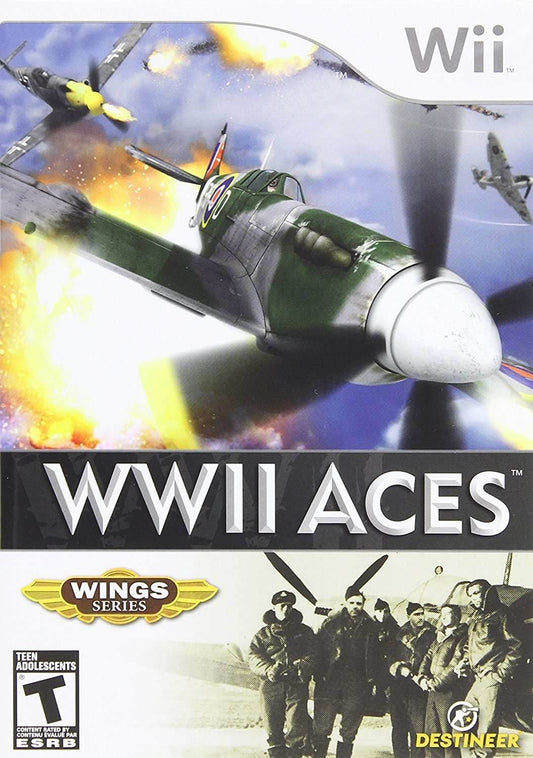 WWII Aces (Wii) - Game Manual Only