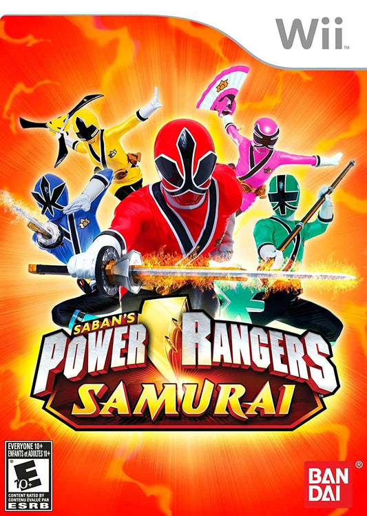 Power Rangers Samurai (Wii) - Game Manual Only