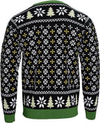 T-Rex DJ Holiday Dinosaur Sweater - XS