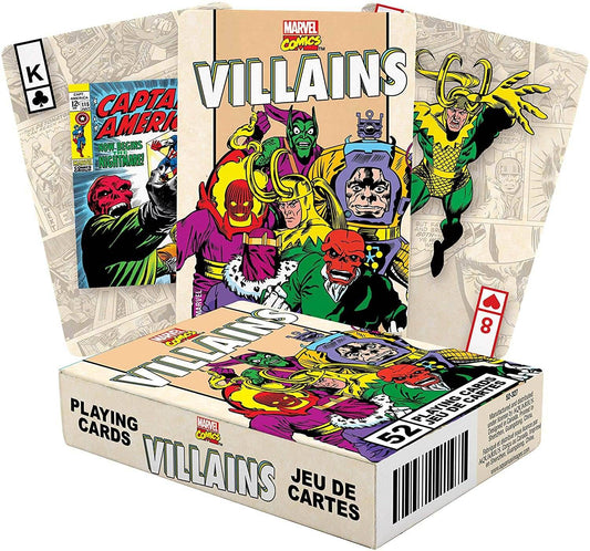 Aquarius Playing Cards: Marvel - Villians Retro - 