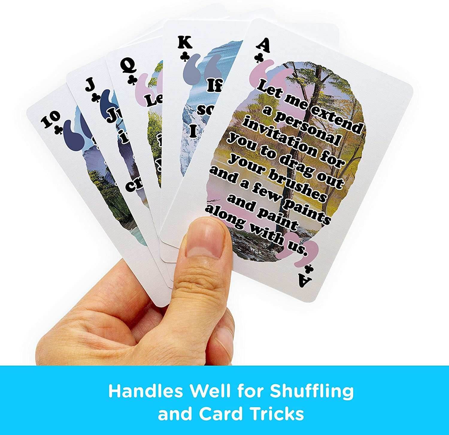 Aquarius Playing Cards: Bob Ross Quotes 2 - 