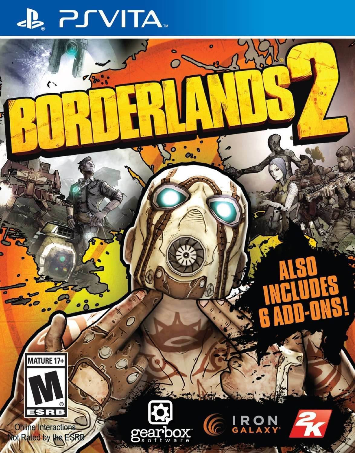 Borderlands 2 (Playstation Vita) - Game Manual Only