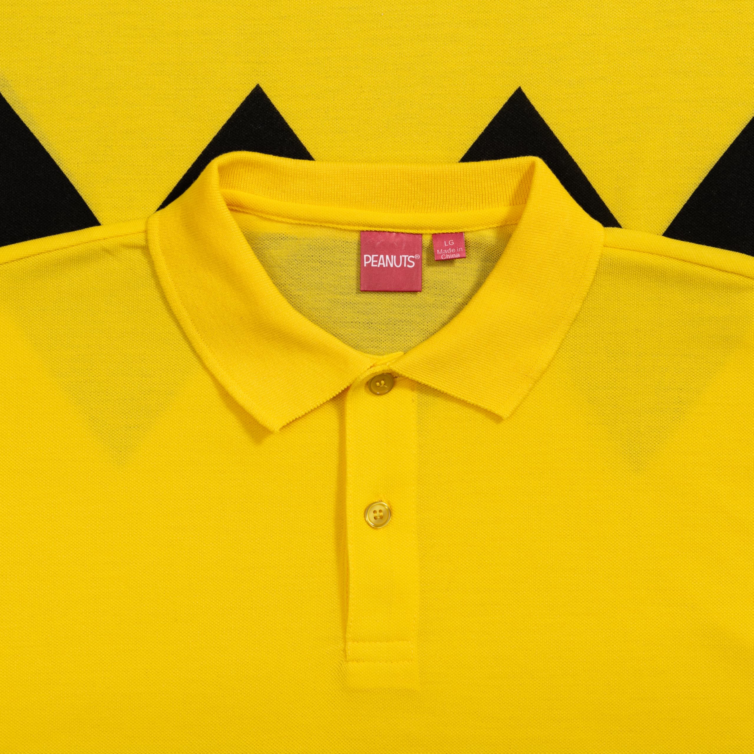 Charlie Brown Polo Button Up Costume T-Shirt