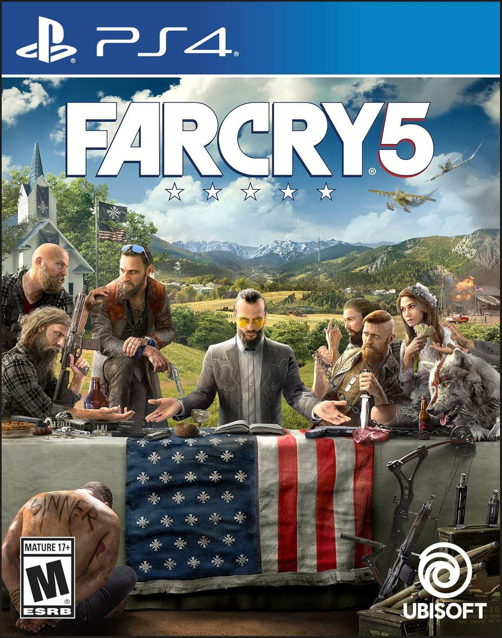 Far Cry 5 Bundle [Game + Strategy Guide] (PlayStation 4) - Bundle Only