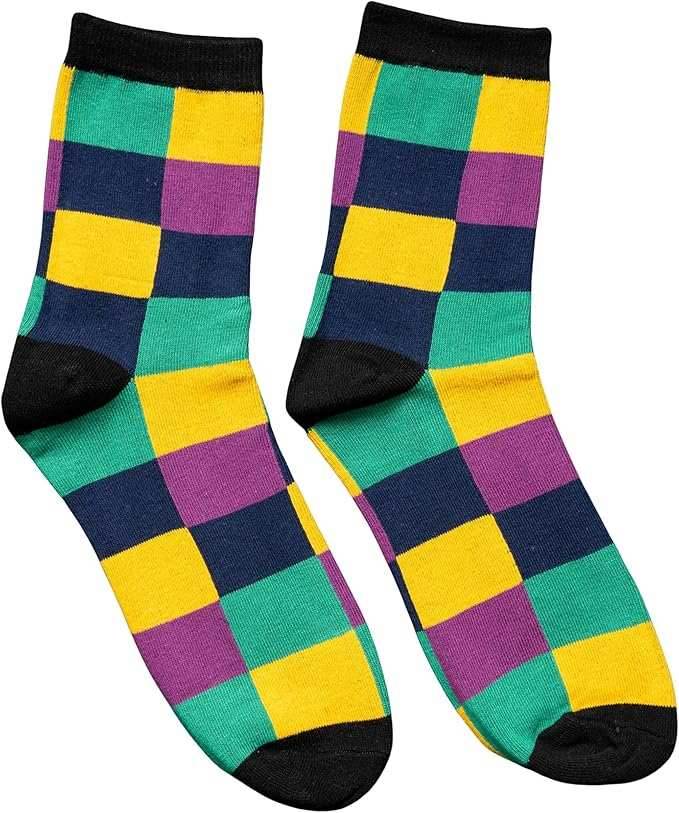 Joke Ha Ha Clown Socks Footwear Halloween Costume Cosplay Accessory - 