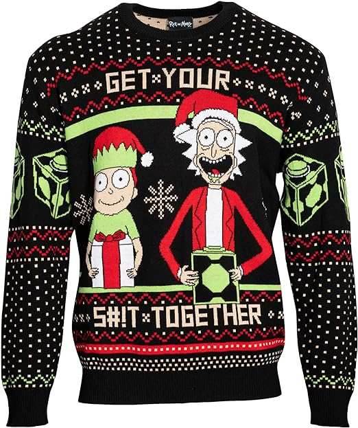 Ripple Junction Rick and Morty Sweater - XS