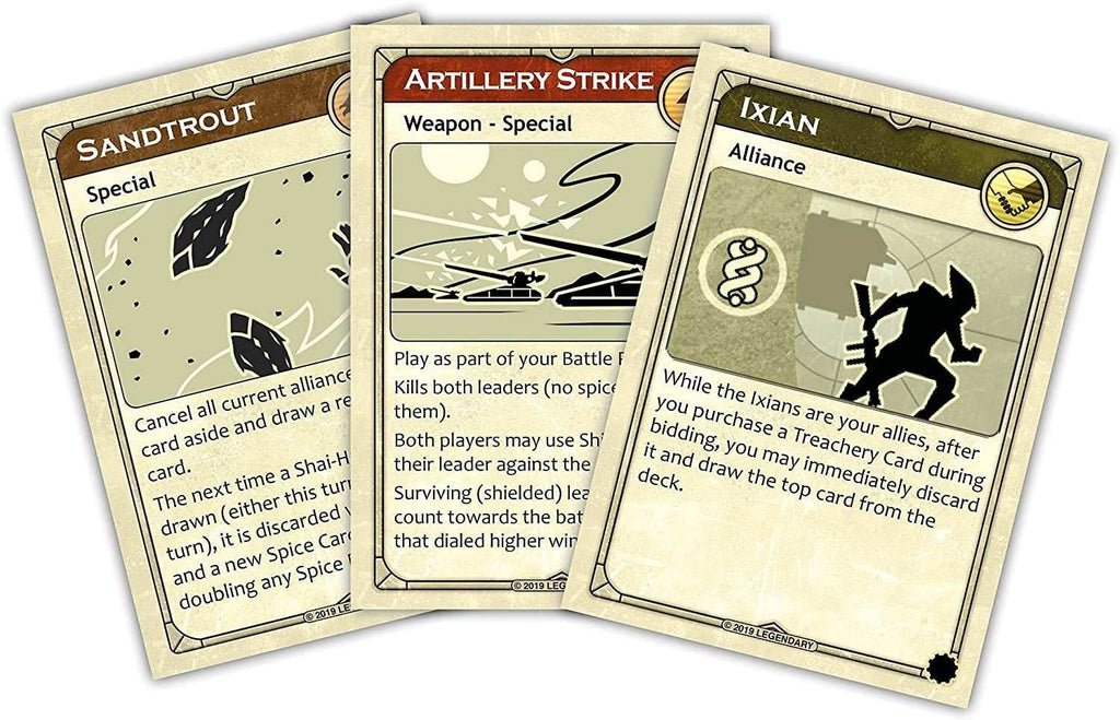 Dune: The Boardgame - Ixians & Tleilaxu House Expansion - 