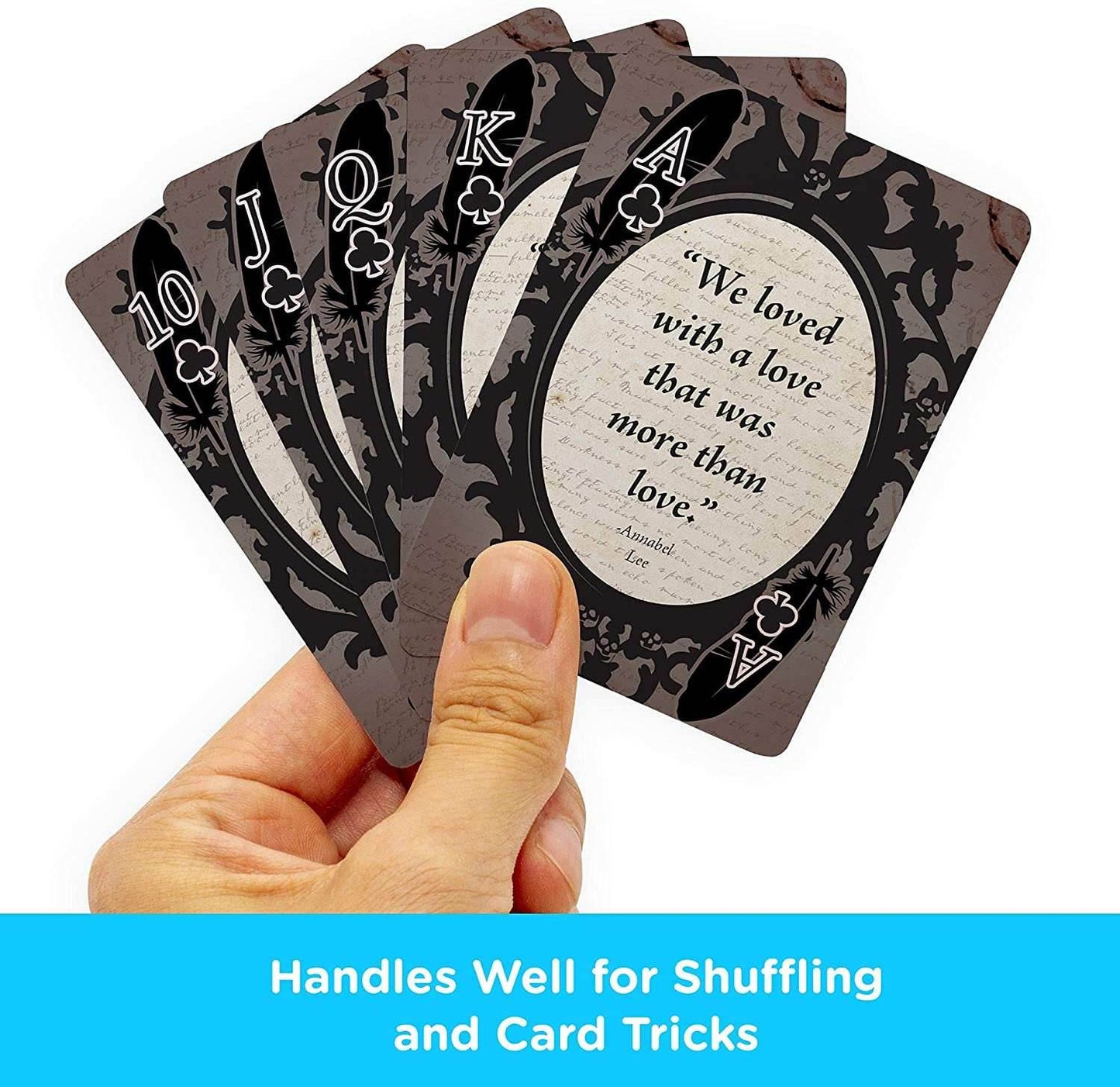Aquarius Playing Cards: Edgar Allan Poe Quotes - 