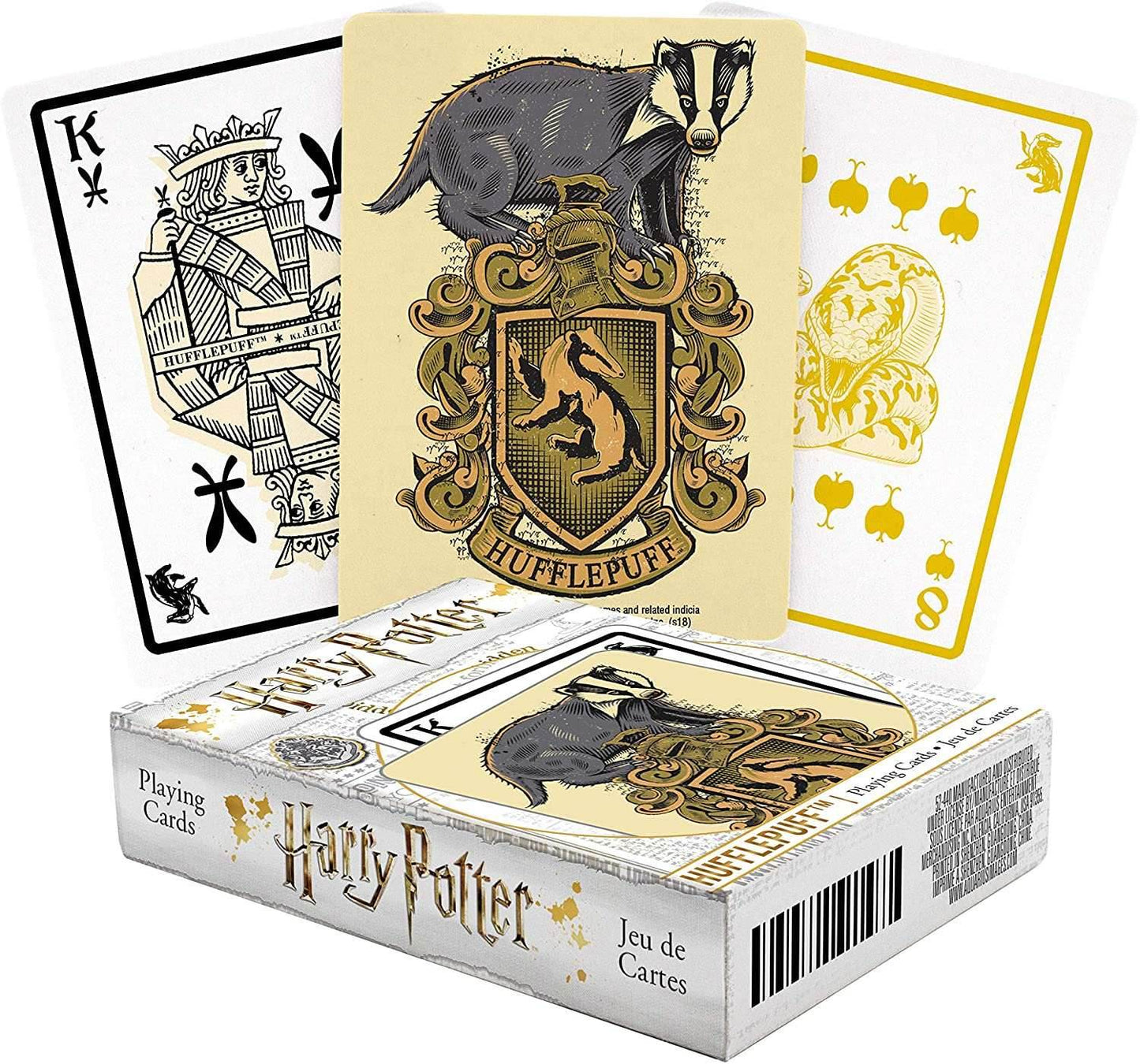 Aquarius Playing Cards: Harry Potter - Hufflepuff - 