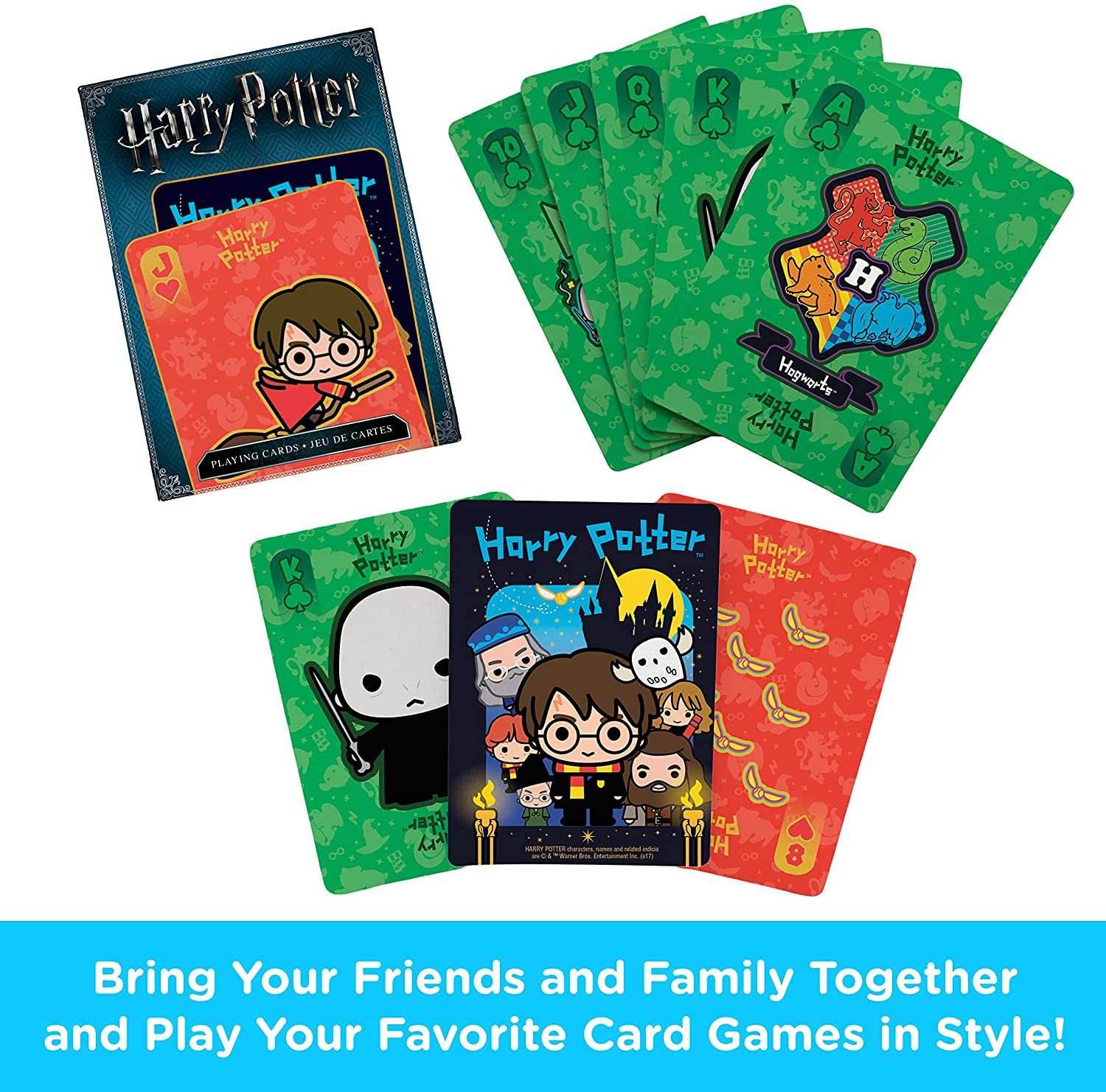 Aquarius Playing Cards: Harry Potter - Chibi - 