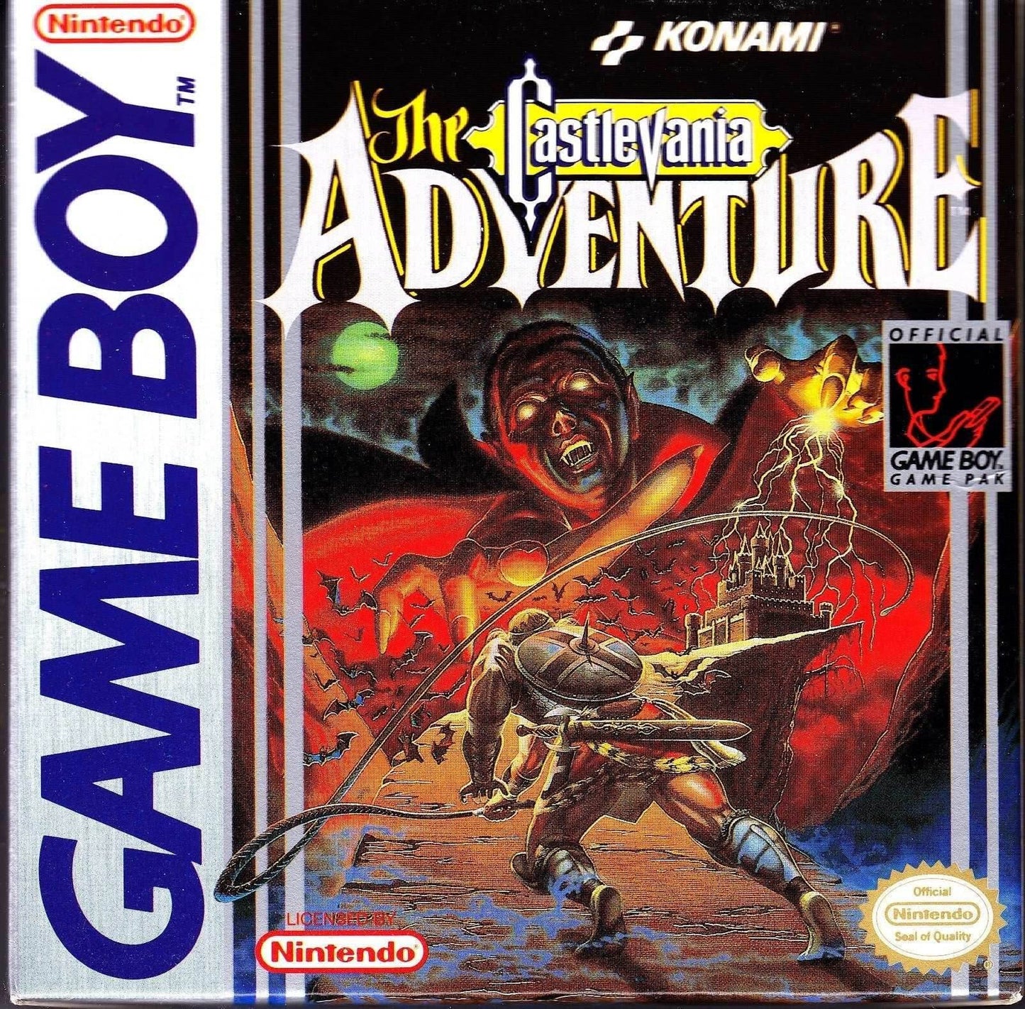 Castlevania: The Adventure (Gameboy) - Game Manual Only