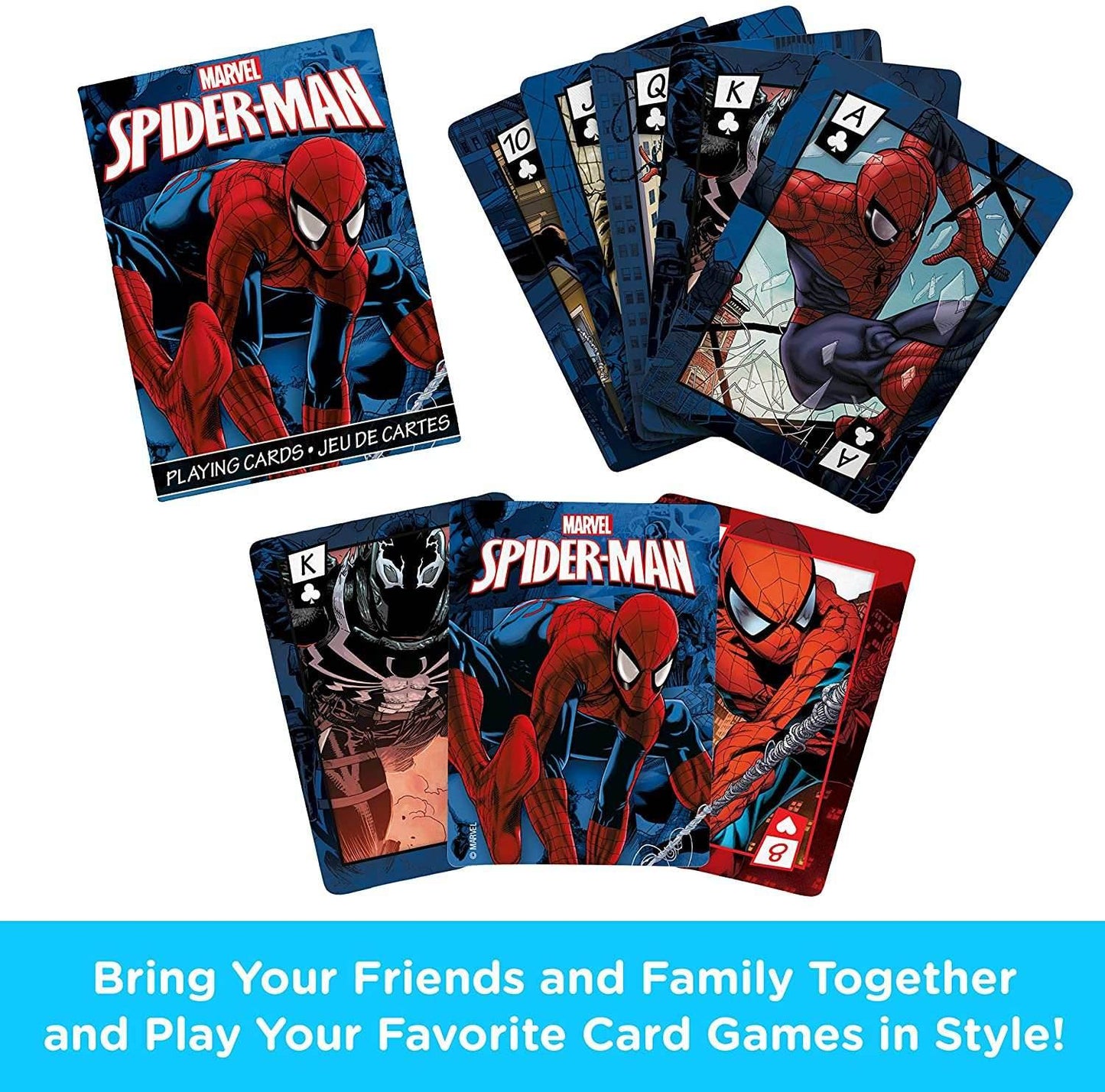 Aquarius Playing Cards: Marvel - Spider-Man Comics - 