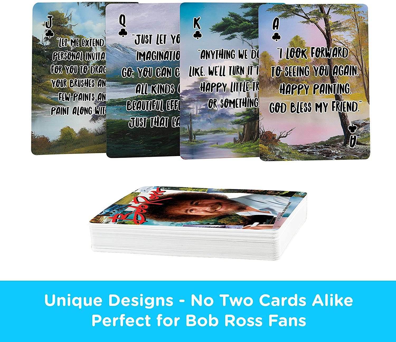Aquarius Playing Cards: Bob Ross Quotes - 