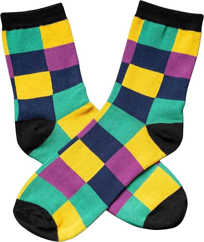 Joke Ha Ha Clown Socks Footwear Halloween Costume Cosplay Accessory - 