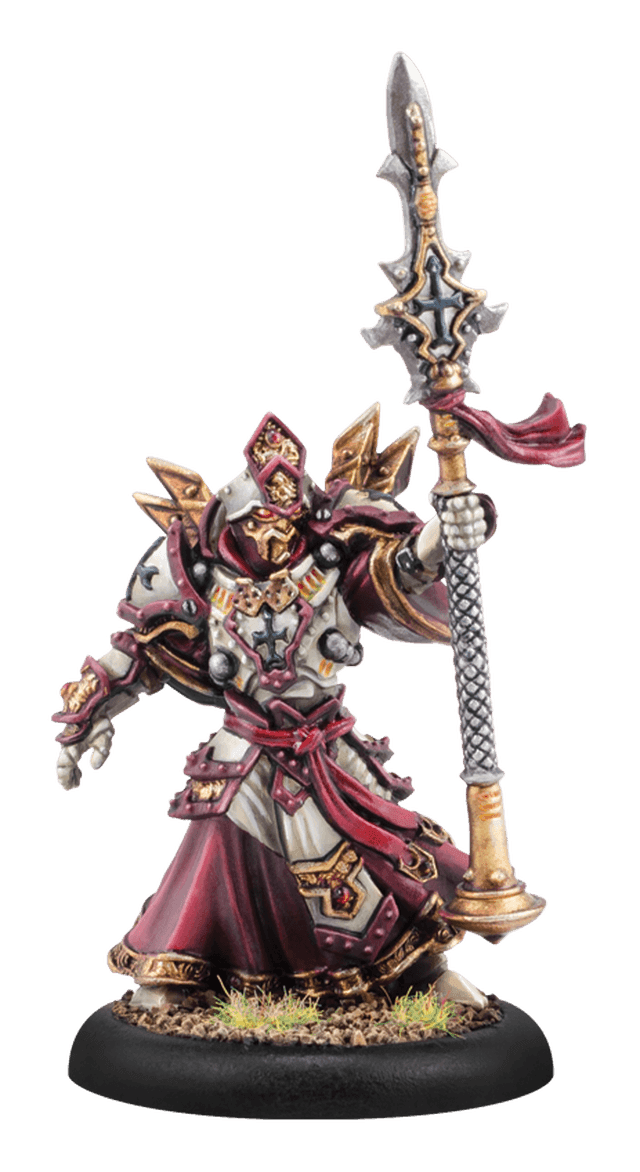 Warmachine: Protectorate of Menoth Sovereign Tristan Durant (Tristan II) - Protectorate Warcaster - 