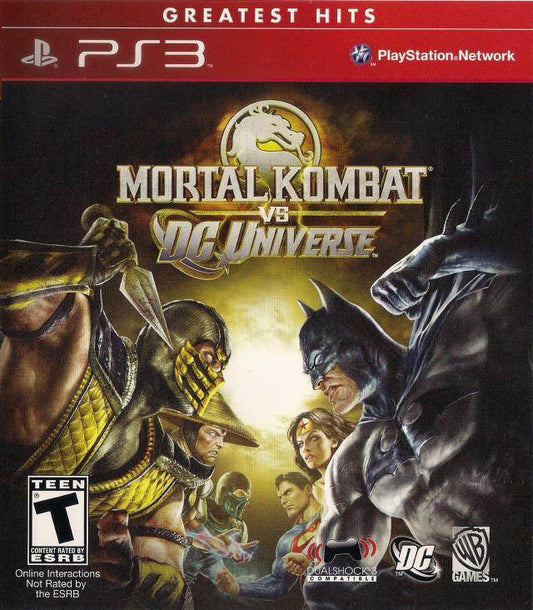 Mortal Kombat vs. DC Universe (Greatest Hits) (Playstation 3) - Game Only