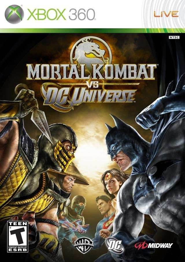 Mortal Kombat vs. DC Universe (Xbox 360) - Game Manual Only