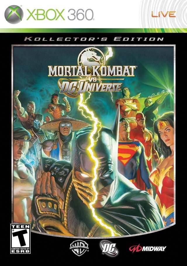 Mortal Kombat vs. DC Universe Kollector's Edition (Xbox 360) - Game Manual Only