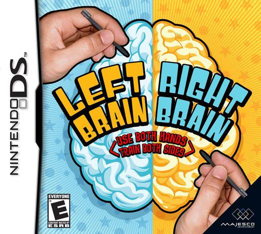 Left Brain Right Brain (Nintendo DS) - Game Manual Only