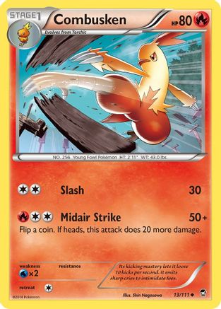 Combusken 013/111 - XY  Furious Fists