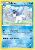 Cubchoo 021/111 - XY  Furious Fists Reverse Holofoil