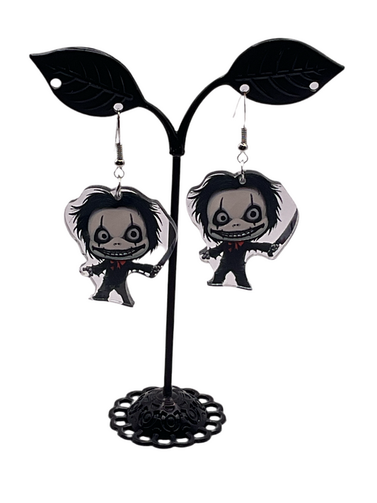 Horror earrings