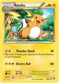 Raichu 028/111 - XY  Furious Fists Reverse Holofoil