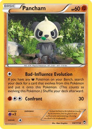 Pancham 059/111 - XY  Furious Fists