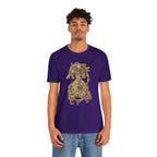 Golden Celtic Dice Dragon Shirt - Army / S