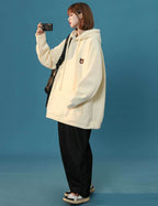 Women's Classic Teddy Hoodie - Apricot / S