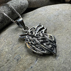 3-D Wolf Necklace