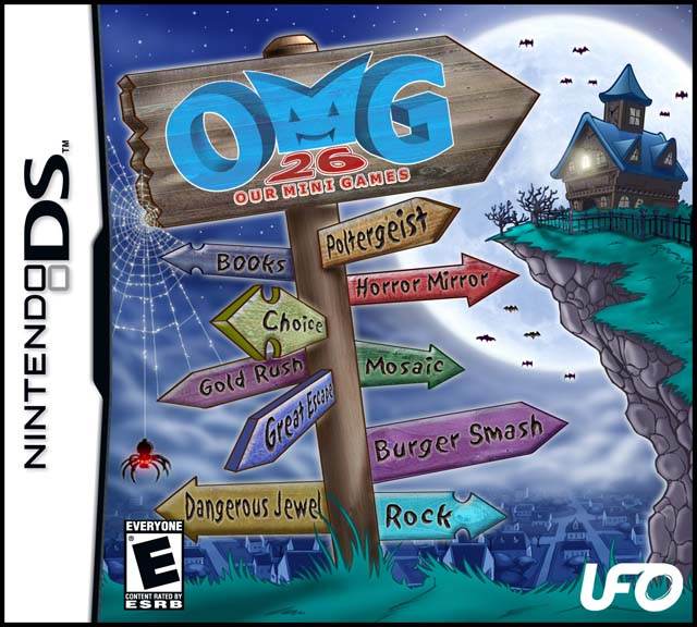 O.M.G. 26 - Our Mini Games (Nintendo DS) - Game Manual Only