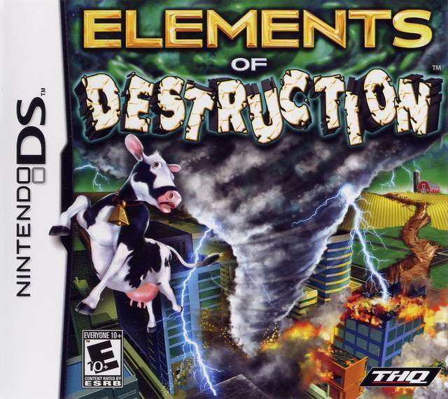 Elements of Destruction (Nintendo DS) - Game Manual Only