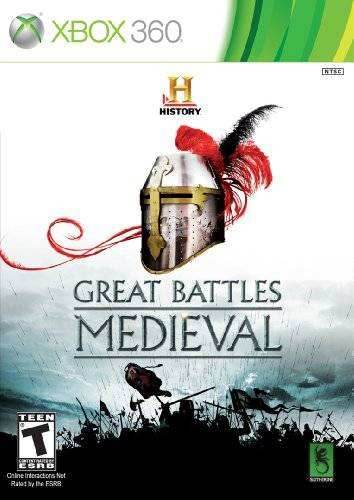 The History Channel: Great Battles - Medieval (Xbox 360) - Game Manual Only