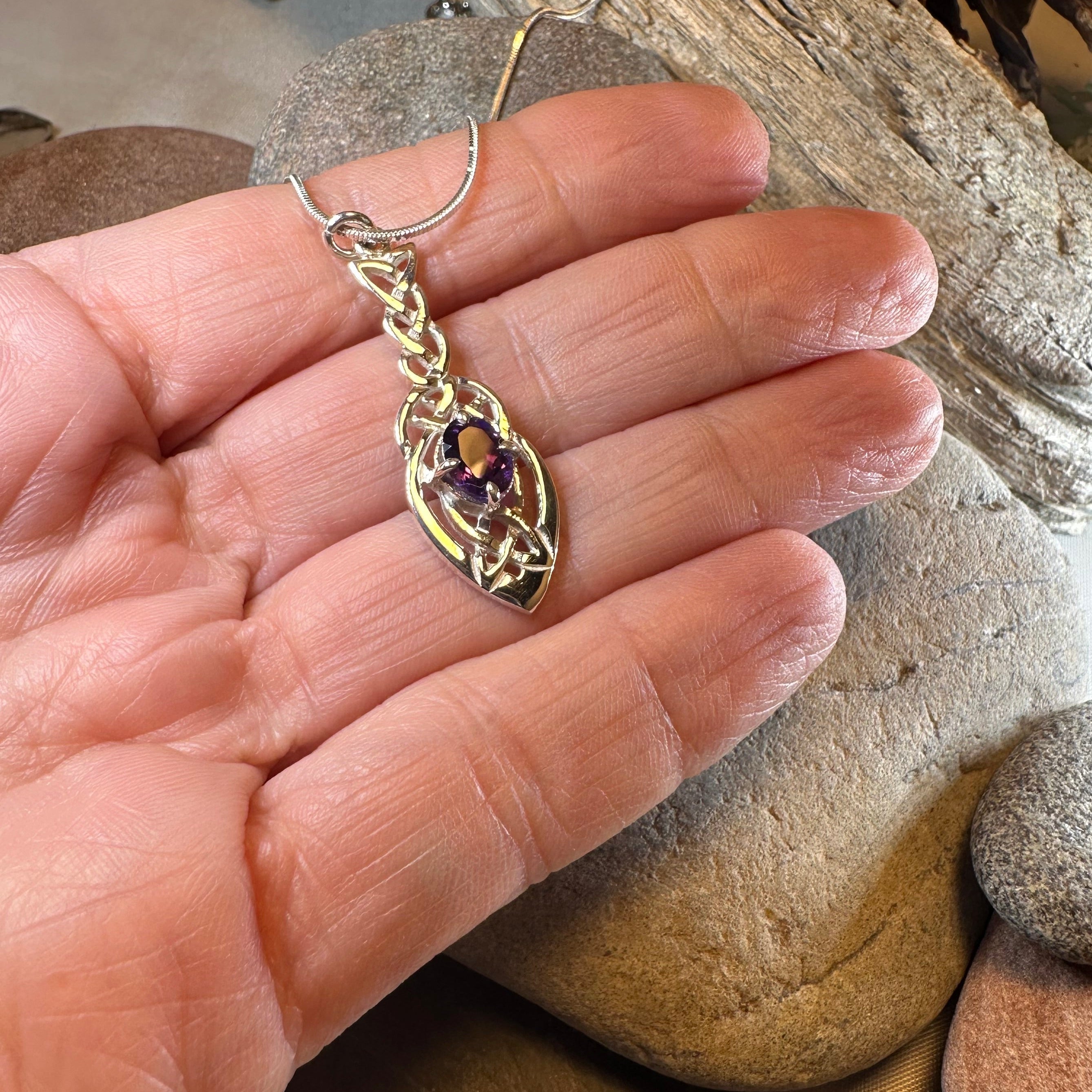 Georgina Celtic Knot Necklace
