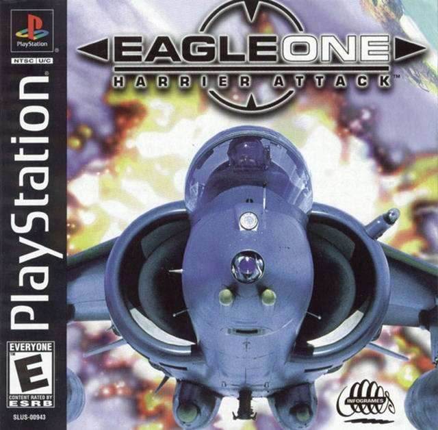 Eagle One: Harrier Attack (Playstation) - Game Manual Only