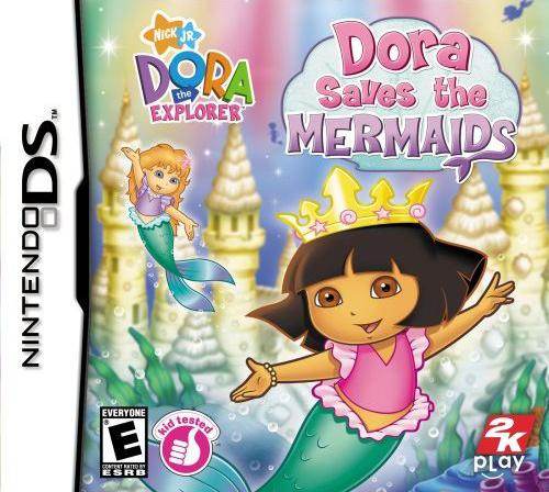 Dora the Explorer Dora Saves the Mermaids (Nintendo DS) - Game Manual Only