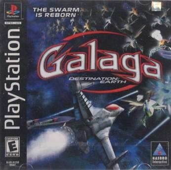 Galaga: Destination Earth (Playstation) - Game Manual Only