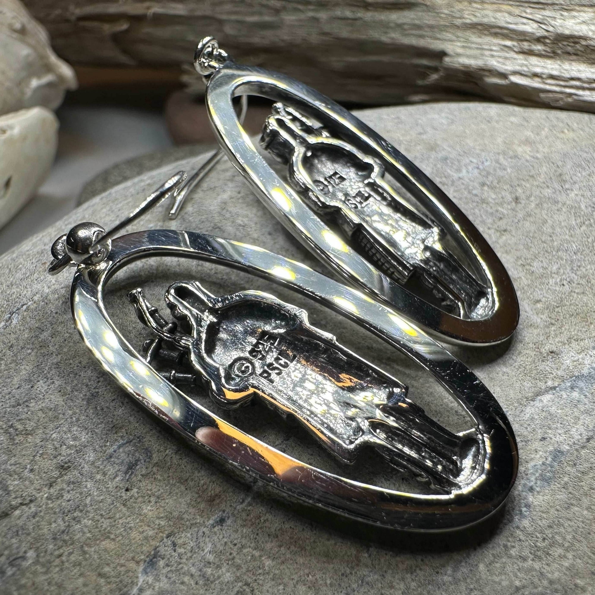 Tartan Bagpiper Earrings - 